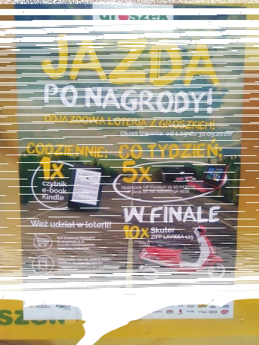 Odjazdowa loteria z Groszkiem