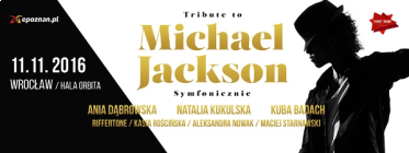 Wygraj podwójne zaproszenie na Tribute to Michael Jackson, Wrocław, do godz. 12:00