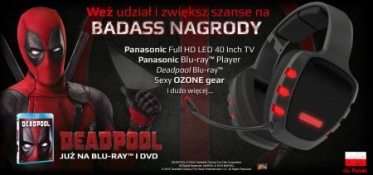Konkurs "BADASS NAGRODY z Anty-bohaterem DEADPOOL"