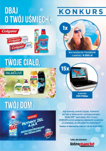Konkurs "Dbaj o Twój Uśmiech, Twoje Ciało, Twój Dom" Intermarche