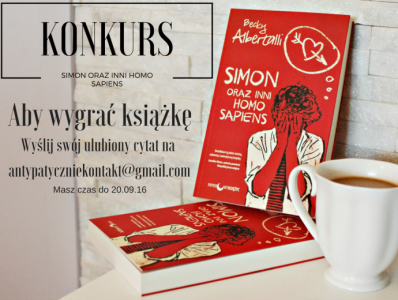 Konkurs "Antypatycznie& Simon i inni HOMO SAPIENS"
