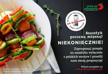 Konkurs na warzywny szaszłyk