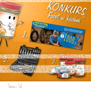 Konkurs fotograficzny "Facet w kuchni Pamapol"