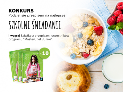 Konkurs "Śniadanie do szkoły"