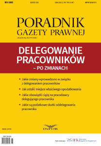 Konkurs "Delegowanie pracowników - po zmianach"