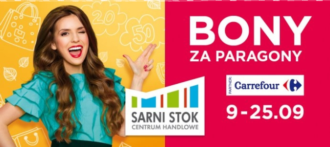 Konkurs "Bony za paragony Sarni Stok Bielsko-Biała"