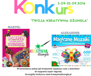 Konkurs "Twoja kreatywna dżungla"