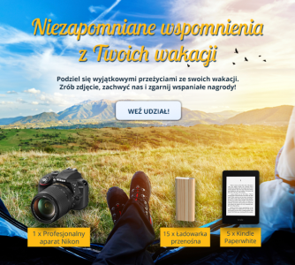 Konkurs "Niezapomniane wspomnienia z Twoich wakacji"