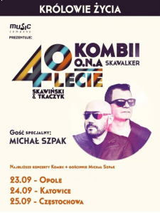 Wygraj podwójną wejściówkę na koncert Kombii w Spodku