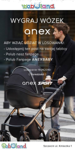 Wygraj wspaniały wózek Anex Sport
