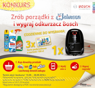 Konkurs "Zrób porządki z SC Johnson"