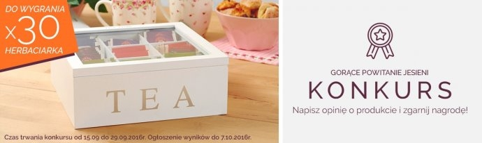 Konkurs "Gorące powitanie jesieni"