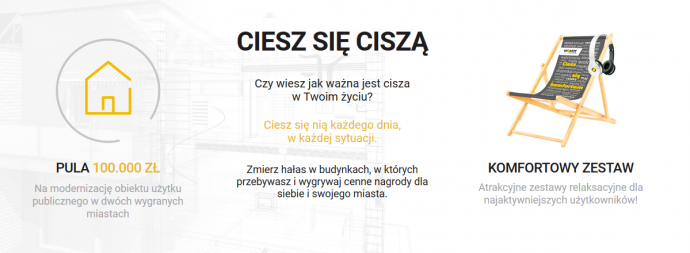 Konkurs "Ciesz się ciszą"