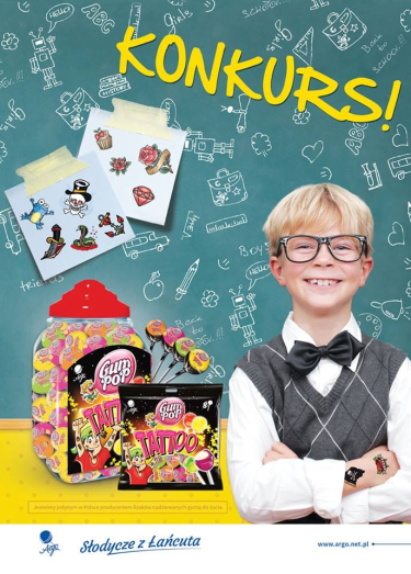 Konkurs fotograficzny "Tatuaże GUM POP Tattoo"