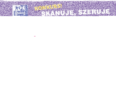 Konkurs "Skanuję, szeruję, wygrywam"
