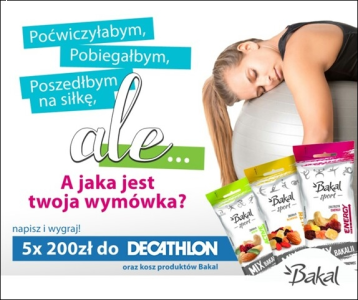 Wygraj bon do Decathlon