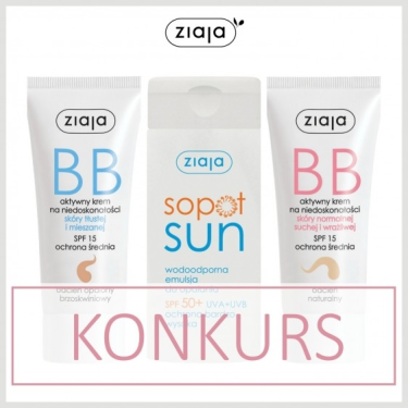 Wygraj kosmetyki marki Ziaja