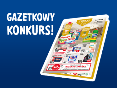 Gazetkowy konkurs od Tesco