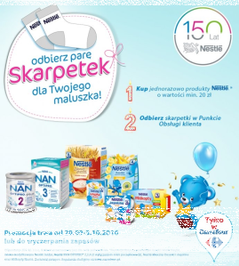 Konkurs "Świętujemy 150 urodziny Nestlé"