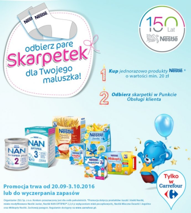 Konkurs "Świętujemy 150 urodziny Nestlé"