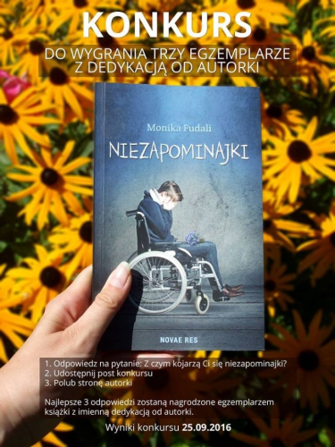 Wygraj egzemplarz książki "Niezapominajki" z dedykacją od autorki