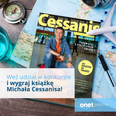 Wygraj książkę M. Cessanisa, pt. "Na walizkach" z autografem autora
