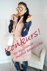 Wygraj kamizelkę pudrową