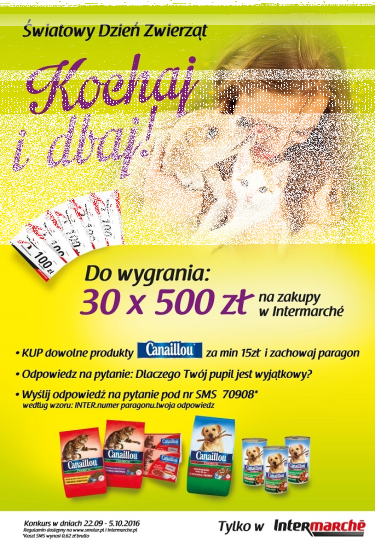 Konkurs "KOCHAJ I DBAJ!" Intermarche