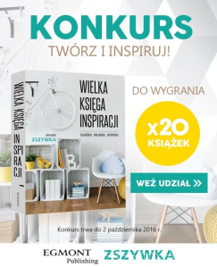 Wygraj ksiażkę "Wielka Księga Inspiracji"