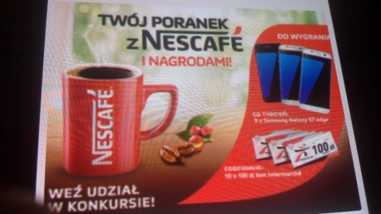 Konkurs "Twój poranek z Nescafe i nagrodami" Intermarche