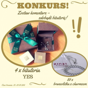 Konkurs "Zostaw komentarz - zdobądź biżuterię"