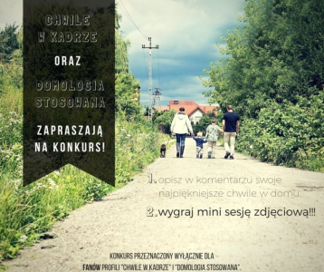 Konkurs fotograficzny "Chwile w domu"