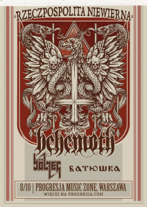 Wygraj bilety na koncert Behemotha, Warszawa, do godz. 12:00