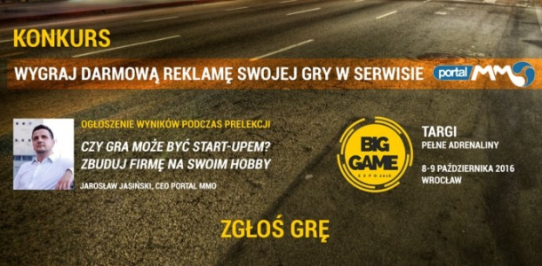 Wygraj darmową promocję swojej gry w serwisie Portal MMO