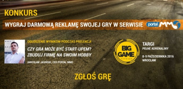 Wygraj darmową promocję swojej gry w serwisie Portal MMO