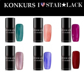 Konkurs "I Love STARLACK' - wygraj lakiery hybrydowe