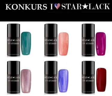 Konkurs "I Love STARLACK' - wygraj lakiery hybrydowe