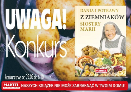 Wygraj książkę "Dania i potrawy z ziemniaków Siostry Marii"