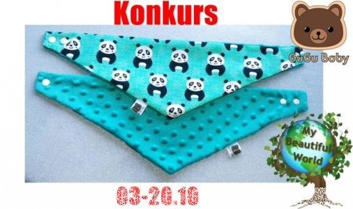 Wygraj apaszkę w słodkie pandy