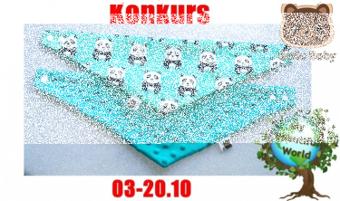 Wygraj apaszkę w słodkie pandy