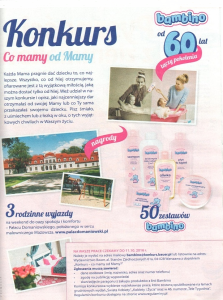 Konkurs "Co mamy od Mamy - wygraj spa"