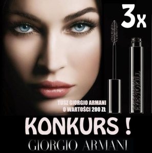 Wygraj tusze Giorgio Armani
