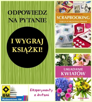 Wygraj dwie książki od eksperymentyzdrutami.blogspot.com