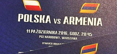 Wygraj podwójny bilet na mecz Polska-Armenia