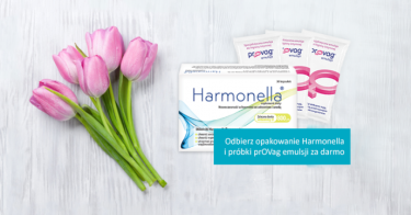 Wypełnij formularz zgłoszeniowy i zdobądź 1 z 400 opakowań Harmonelli za darmo