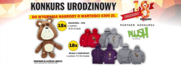 18. Urodziny Komputer Świata z Plush