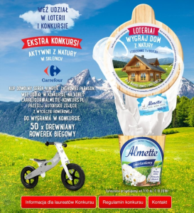 Konkurs "Aktywni z natury" Carrefour