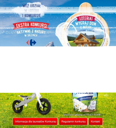 Konkurs "Aktywni z natury" Carrefour