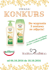 Konkurs kosmetyczny dla fanów MaaMaa BaalBinkaa i Equilibra