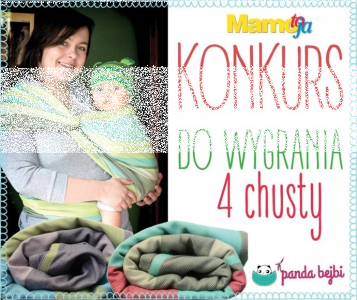 Wygraj 1 z 4 chust do noszenia dziecka od PandaBejbi